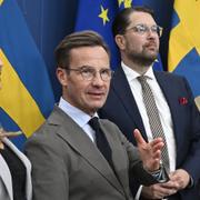 Tidöpartiernas partiledare. 