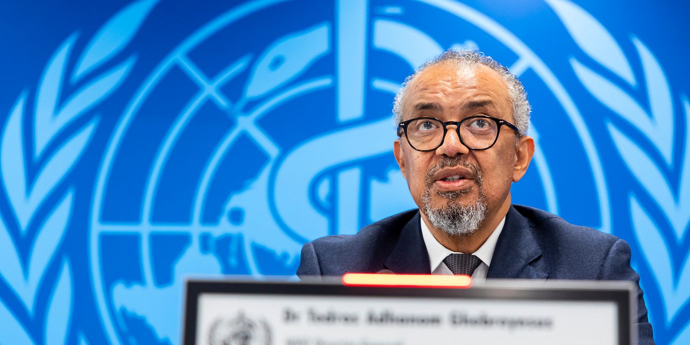 Tedros Adhanom Ghebreyesus.