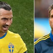 Zlatan Ibrahimovic och Anders Svensson.