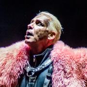  Till Lindemann från bandet Rammstein. Arkivbild. 