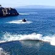 Arkrivbild från Los Gigantes på Teneriffa. 