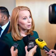 Annie Lööf (C).