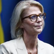 Finansminister Elisabeth Svantesson (M)