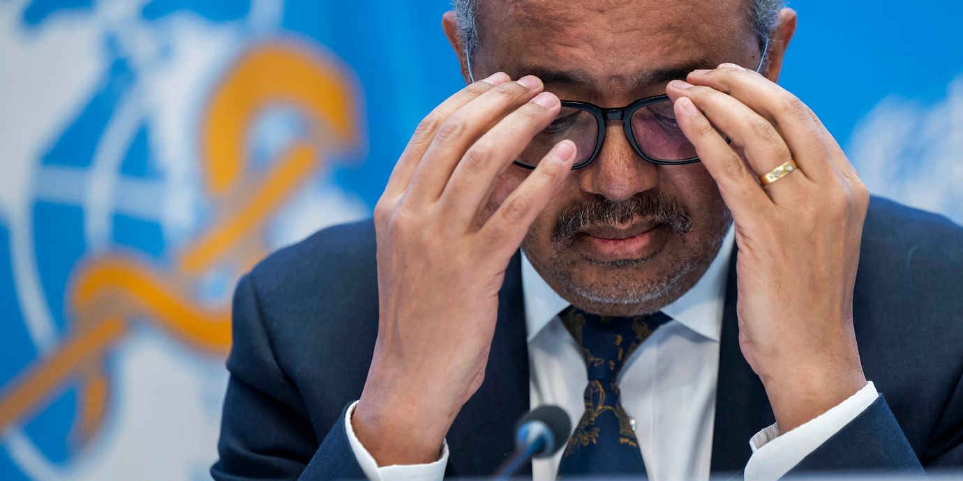 Tedros Adhanom Ghebreyesus.