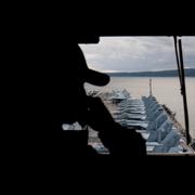 Hangarfartyget USS Gerald Ford har förflyttats till Karibien.