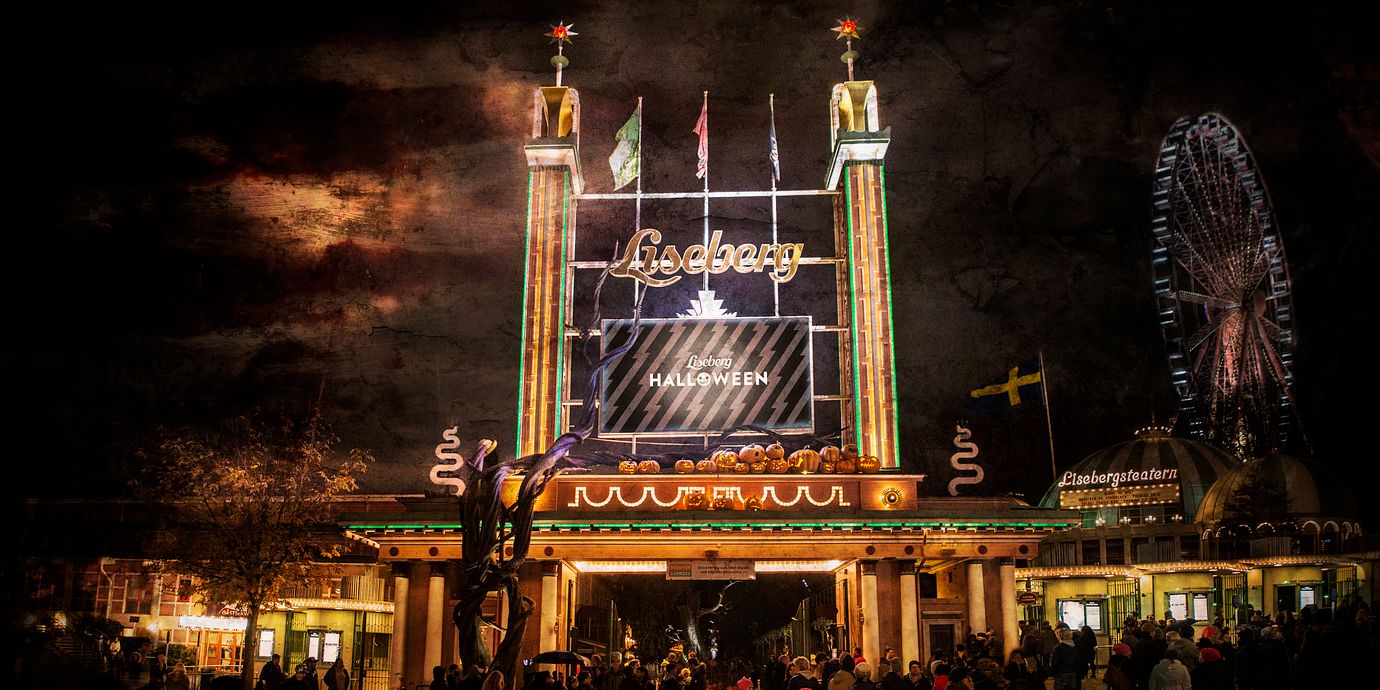 Halloween på Liseberg.