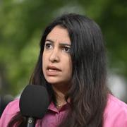 Vänsterpartiets partiledare Nooshi Dadgostar.