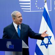 Israels premiärminister Benjamin Netanyahu och EU:s utrikeschef Federica Mogherini. 