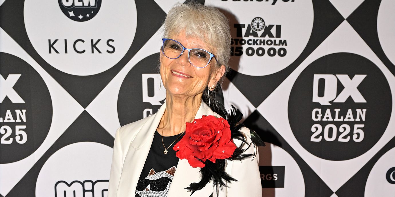 Monica Forsberg på QX-galan förra året.