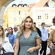 Ebba Busch i Almedalen.