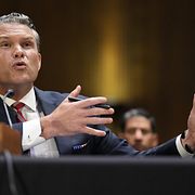 Pete Hegseth. Arkivbild.
