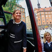 Socialdemokraternas ordförande Magdalena Andersson.
