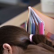 Genrebilder skola.