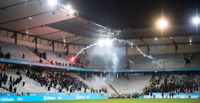 Bild från matchen.  PETTER ARVIDSON / BILDBYRÅN
