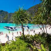 Maya bay på Phi Phi island.