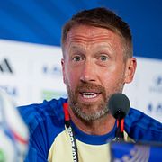 Förbundskapten Graham Potter.