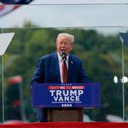 Donald Trump i Asheboro, North Carolina.