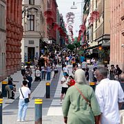 Drottninggatan i Stockholm.