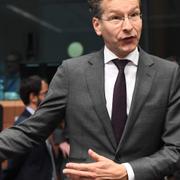 Eurogruppens ordförande Jeroen Dijsselbloem på måndagskvällen.