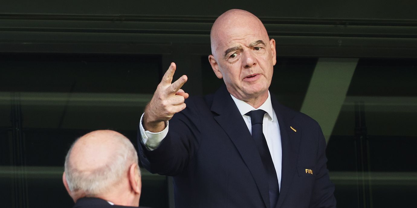 Fifas president Gianni Infantino.