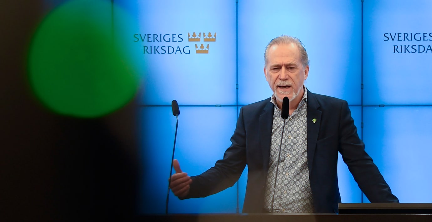 Miljöpartiets språkrör Daniel Helldén.