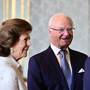 Kung Carl Gustaf och drottning Silvia.