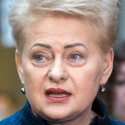 Dalia Grybauskaite.