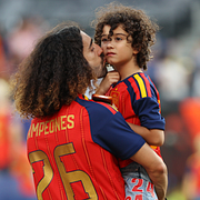 Marc Cucurella och den nya tatueringen.