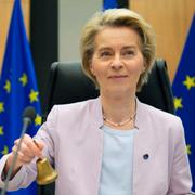 EU-chefen Ursula von der Leyen. Arkivbild.