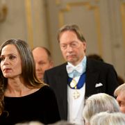 Sara Danius och Horace Engdahl, blivande och tidigare ständiga sekreterare