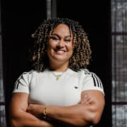 Arkivbild på Vanessa Kamga. 