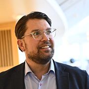 Sverigedemokraternas partiledare Jimmie Åkesson (SD).