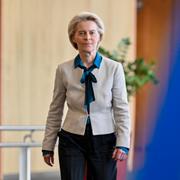 EU-kommissionens ordförande Ursula von der Leyen, arkivbild. 