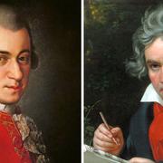 Mozart och Betthoven.