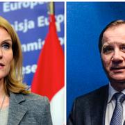 Helle Thorning-Schmidt och Stefan Löfven.