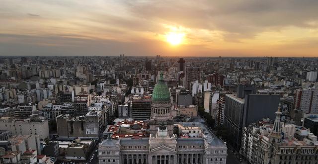Kongressbyggnaden i Buenos Aires Natacha Pisarenko / AP