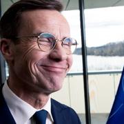 Ulf Kristersson har anledning att fira efter Natointrädet. 