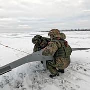 Ryska drönaroperatörer i Ukraina.