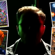 ”Mr Explosive” intervjuas av BBC. Bilden är ett montage av olika AI-genererade videor som Iran har producerat under kriget.