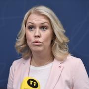 Socialminister Lena Hallengren (S).