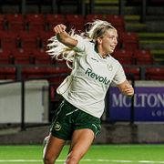 Ida Marin Hermannsdottir gjorde 2–0.