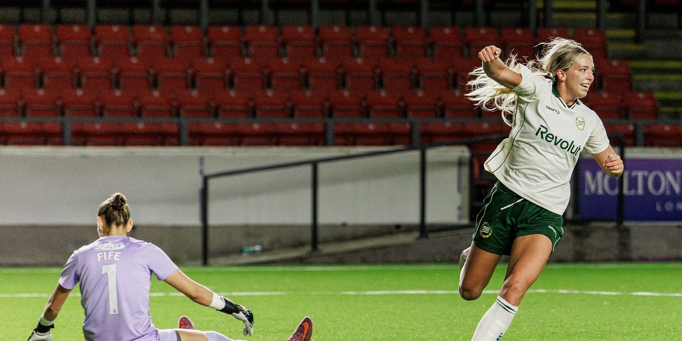 Ida Marin Hermannsdottir gjorde 2–0.