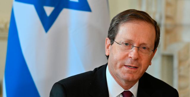 Israels president Isaac Herzog. Justin Tallis / AP