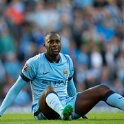 Yaya Touré i City-tröjan 2014.