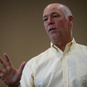 Den republikanske kandidaten Greg Gianforte i Montana.