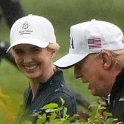 Natalie Harp och Donald Trump.