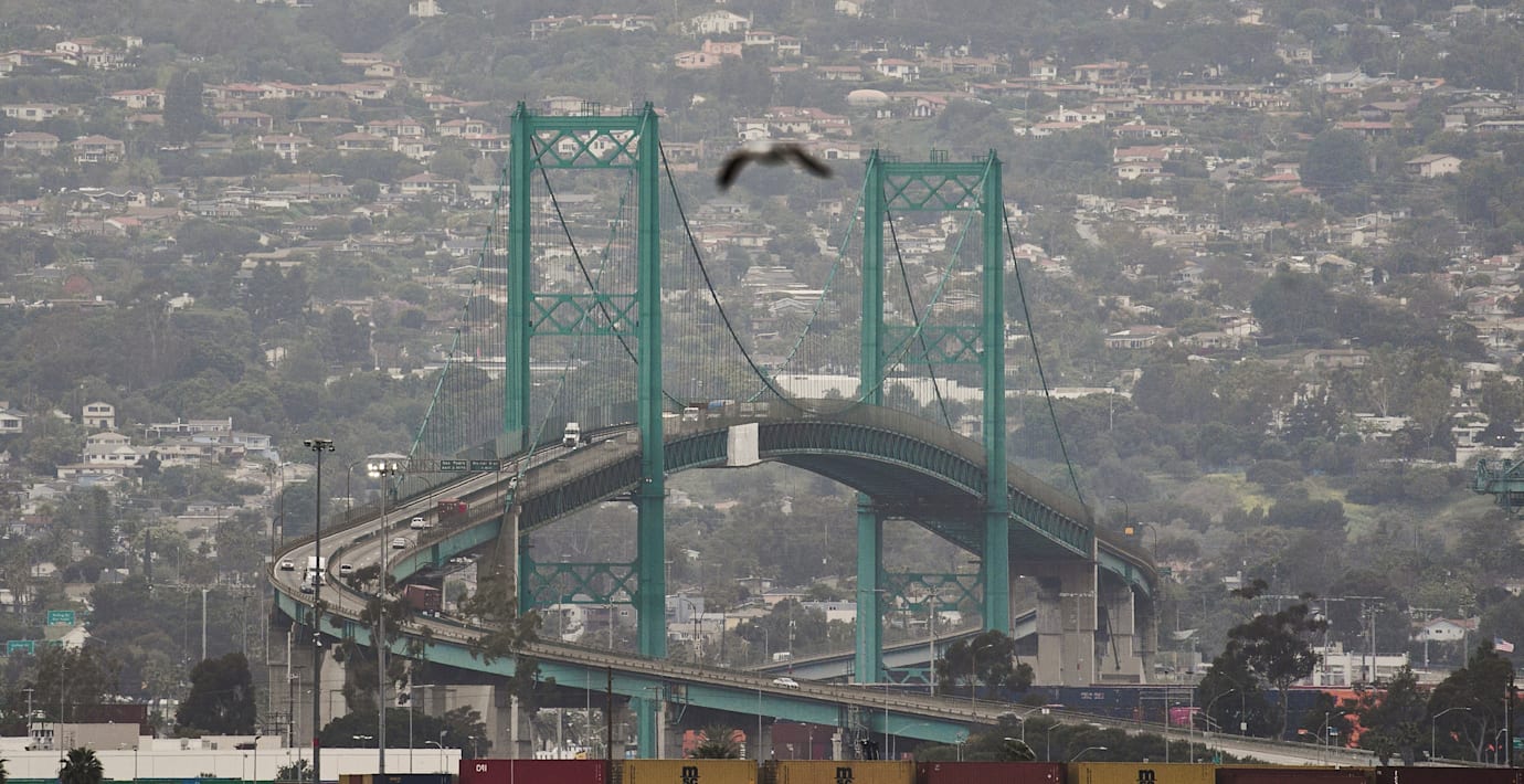 Vincent Thomas Bridge i Los Angeles