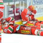 Modo deppar efter nedflyttningen från SHL, 2016.