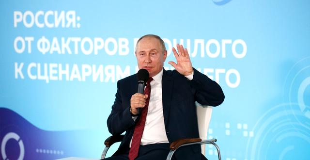 Putin.  Sergei Bobylev / TT NYHETSBYRÅN