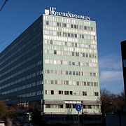 Botkyrka kommunhus i Tumba.